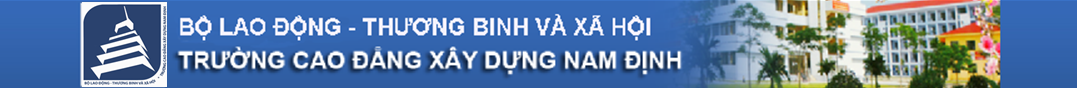 Banner logo Cao Đẳng Xây Dựng